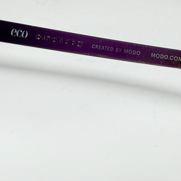 Eco Modo.com Eyeglasses Frames Purple Full Rim 51-16-140 20359 - Picture 6 of 8
